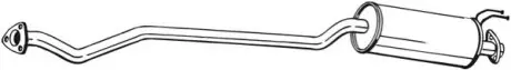 Глушитель системы выпуска (средний) BOSAL 287441
