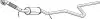 Глушник передній FORD FIESTA V, FUSION MAZDA 2 1.6 11.01-11.09 BOSAL (288027) зображення 1