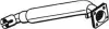 Вихлопна труба передн BMW 5 (E60), 5 (E61) 2.0D/2.5D/3.0D 09.02-05.10 BOSAL (700183) зображення 1