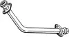 Вихлопна труба передн MITSUBISHI L200 2.5D 06.96-12.07 BOSAL (751151) зображення 1