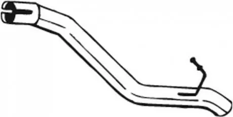 Вихлопна труба задн FORD FOCUS II 1.4-2.0 04.05-09.12 BOSAL 751393