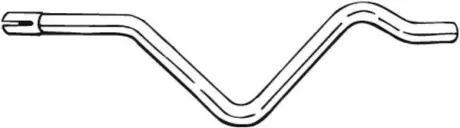Труба выхлопного газа BOSAL 785341