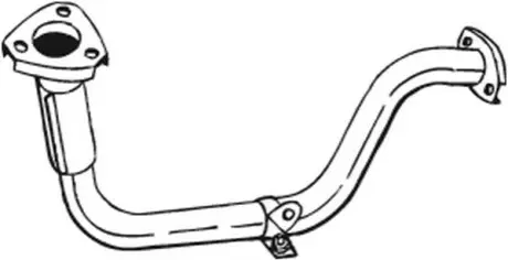 Вихлопна труба передн PEUGEOT 205, 205 II, 309, 309 II 1.0/1.1/1.4 08.87-09.98 BOSAL 788805