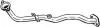 Вихлопна труба передн NISSAN MICRA II 1.0/1.4 07.00-02.03 BOSAL (803019) зображення 1