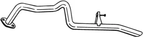 Вихлопна труба задн TOYOTA LAND CRUISER PRADO 3.0D 09.02-12.10 BOSAL 850137