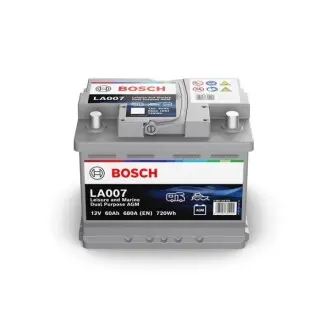 Акумуляторна батарея 60Ah/680A (242x175x190/+R/B13) (Start-Stop AGM). BOSCH 0 092 LA0 070 Купити в Україні