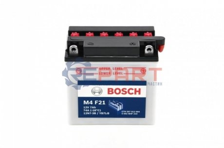 Акумуляторна батарея 7A BOSCH 0 092 M4F 210 (фото 1)