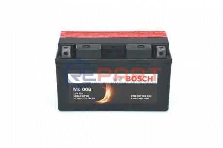 Акумуляторна батарея 7A BOSCH 0 092 M60 080