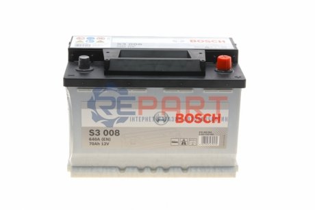 Акумуляторна батарея 70А BOSCH 0 092 S30 080