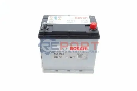 Акумуляторна батарея 45Ah/300A (219x135x222/+R/B01). BOSCH 0 092 S30 160 Купити в Україні