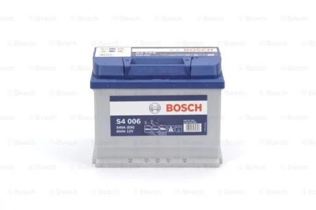 Акумуляторна батарея 60А Bosch 0 092 S40 060