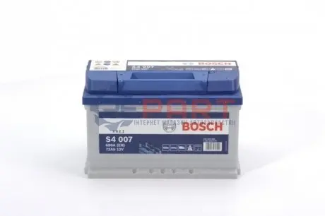Акумуляторна батарея 72Ah/680A (278x175x175/+R/B13).. BOSCH 0 092 S40 070 Купити в Україні