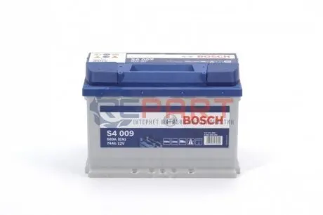 Акумуляторна батарея 74Ah/680A (278x175x190/+L/B13).. BOSCH 0 092 S40 090 Купити в Україні