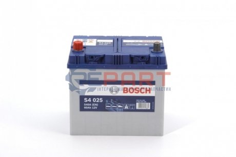 Акумуляторна батарея 60А BOSCH 0 092 S40 250