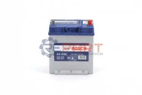 Акумуляторна батарея 40Ah/330A (187x140x227/+R/B01) Азія /.. BOSCH 0 092 S40 300 Купити в Україні