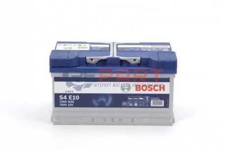 Акумуляторна батарея 75Ah/730A (315x175x175/+R/B13) (Start-Stop EFB) дата виробництва 2022 рік BOSCH 0 092 S4E 100 Купити в Україні