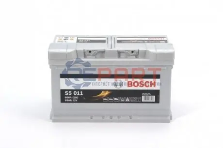Акумуляторна батарея 85Ah/800A (315x175x190/+R/B13). BOSCH 0 092 S50 110 Купити в Україні