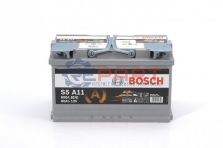 Акумуляторна батарея 80А BOSCH 0 092 S5A 110