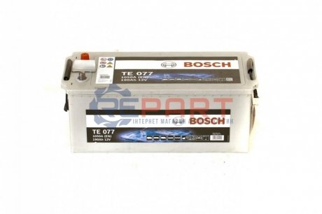 Акумуляторна батарея 190А BOSCH 0 092 TE0 777 (фото 1)
