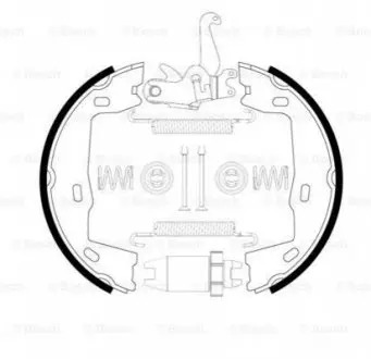 Гальмівна колодка OPEL ASTRA F, ASTRA F CLASSIC, CALIBRA A, COMMODORE B, KADETT E, MONZA A, OMEGA A, OMEGA B, SENATOR A, SENATOR B, VECTRA A, VECTRA B SAAB 9-3, 9-5, 900 II 1.4-3.2 01.72-12.09 Bosch 0204113824