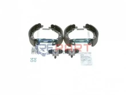 Комплект барабанного гальма (колодки, циліндр, пружинки) AUDI 80 B3 SEAT AROSA, CORDOBA VARIO VW GOLF III, LUPO I, POLO III CLASSIC 1.0-1.9D 09.86-07.05 Bosch 0204114547