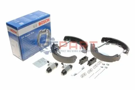 Тормозные колодки (задние) Opel Astra F/G/Vectra B 91-09 (барабанные) (230x42)(+цилиндры) Bosch 0204114642 Купить в Украине