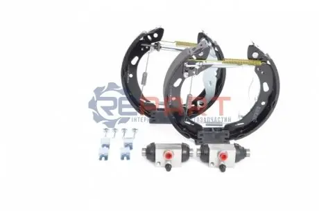 Комплект барабанного гальма (колодки, циліндр, пружинки) FORD FIESTA, FIESTA VI 1.0-1.6D 06.08-01.18 Bosch 0204114666