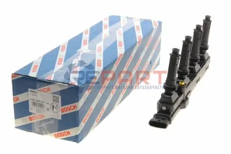 Котушка запалювання OPEL ASTRA G, ASTRA H, ASTRA H GTC, SPEEDSTER, ZAFIRA A, ZAFIRA B 2.0 02.98-12.10 Bosch 0221503468 Купити в Україні