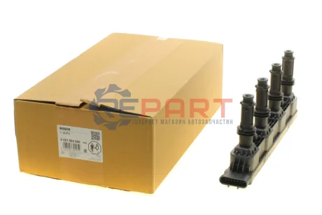 Котушка запалювання CHEVROLET AVEO, CRUZE, ORLANDO, TRAX, VOLT OPEL ADAM, AGILA A, AMPERA, ASTRA G, ASTRA G CLASSIC, ASTRA H, ASTRA H GTC, ASTRA J, ASTRA J GTC, CASCADA, COMBO 1.2-1.4LPG 06.03 Bosch 0221503800 Купити в Україні
