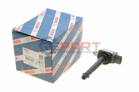 Котушка запалювання NISSAN MICRA C+C III, MICRA III, NOTE, NV200, NV200 / EVALIA, QASHQAI +2, QASHQAI I, SENTRA VI, TIIDA, X-TRAIL II OPEL ASTRA J RENAULT CLIO III, LAGUNA III 1.6-2.0ALK 09.04 Bosch 0221604014 Купити в Україні