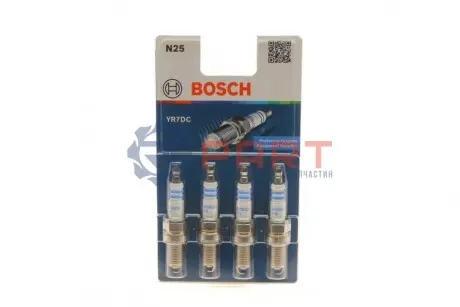 Свічка запалювання Fiat Fiorino/Panda/Punto 1.4i 97- BOSCH 0242135801 Купити в Україні