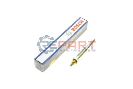 Свічка накалу HYUNDAI GALLOPER I, GALLOPER II, GRACE, H-1, H-1 / STAREX, H100, TERRACAN KIA K2500, PREGIO MITSUBISHI GALANT IV, L 300 / DELICA II, L 300 III, L200, PAJERO I 2.3D-3.2D 09.80 Bosch 0250403052 Купити в Україні