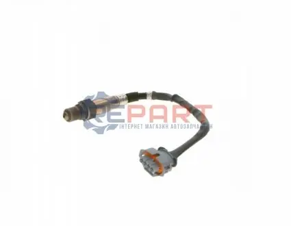 Лямбда-зонд (кількість дротів 4, 340мм) OPEL ASTRA G, ASTRA G CLASSIC, ASTRA H, ASTRA H GTC, ZAFIRA B 1.6 03.00-09.12 Bosch 0258986779 Купити в Україні