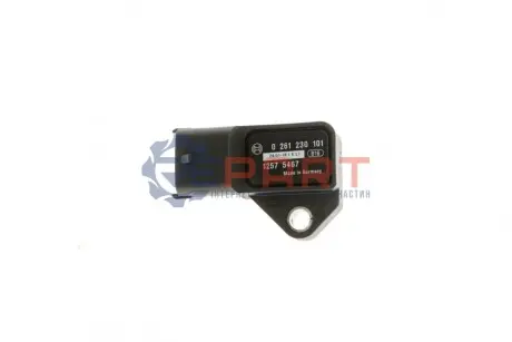 Датчик тиску у впускному колекторі (3 pin) CADILLAC BLS, CTS, SRX OPEL AGILA B, ASTRA G, ASTRA H, CORSA C, CORSA D, MERIVA A, SIGNUM, VECTRA C, VECTRA C GTS SAAB 9-3 1.0-3.6 06.03 Bosch 0 261 230 101 Купити в Україні