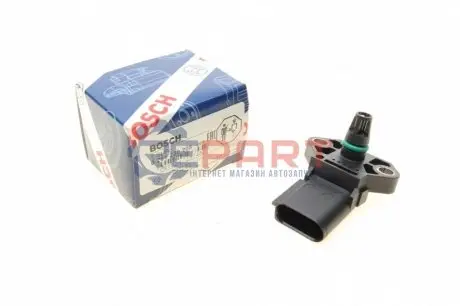 Датчик тиску у впускному колекторі (4 pin) AUDI A4 ALLROAD B8, A4 B8, A5, A6 C7, A8 D4, Q5, TT SEAT EXEO, EXEO ST VW CALIFORNIA T5 CAMPER, CALIFORNIA T6 CAMPER 2.0/2.0ALK/2.0H 06.08-07.19 Bosch 0261230208 Купити в Україні
