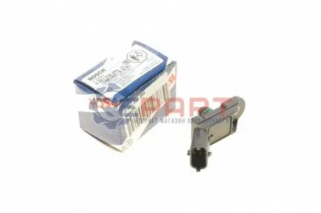 Датчик тиску у впускному колекторі (3 pin) MERCEDES SPRINTER 3-T (B903) ABARTH 500 / 595 / 695, 500C / 595C / 695C, GRANDE PUNTO ALFA ROMEO 147, 156, 166, GIULIETTA, MITO 1.2-6.5 10.95 Bosch 0261230284 Купити в Україні
