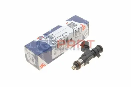Паливний інжектор CITROEN BERLINGO, BERLINGO MULTISPACE, C2, C3 I, C3 PLURIEL, C4, C4 I, C4 II, XSARA PICASSO PEUGEOT 1007, 206, 207, 307, 308 I, PARTNER, PARTNER ORIGIN 1.6/1.6ALK/2.0 07.00 Bosch 0280158057 Купити в Україні