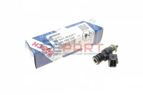 Паливний інжектор RENAULT CLIO III, MODUS, TWINGO II, WIND 1.2 03.07-12.14 Bosch 0280158335 Купити в Україні