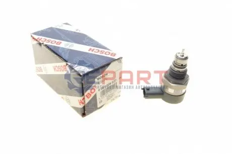 Клапан обмеження тиску HYUNDAI GRAND SANTA FÉ, IX35, IX55, SANTA FÉ II, SANTA FÉ III KIA BORREGO, CARNIVAL III, SORENTO II, SPORTAGE III 2.0D/2.2D/3.0D 11.07 Bosch 0281006037 Купити в Україні