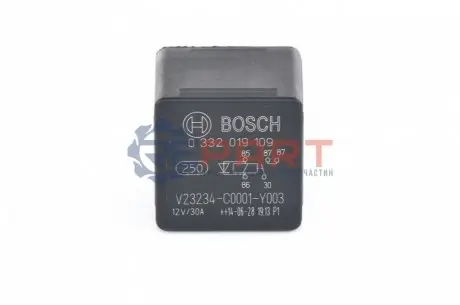 Реле, робочий струм Bosch 0332019109