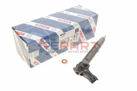 П'єзоелектричний CR інжектор OPEL VIVARO A RENAULT ESPACE IV, GRAND SCENIC II, KOLEOS I, LAGUNA, LAGUNA II, LAGUNA III, LATITUDE, MEGANE II, SCENIC II, TRAFIC II, VEL SATIS 2.0D 08.05 Bosch 0445115007 Купити в Україні