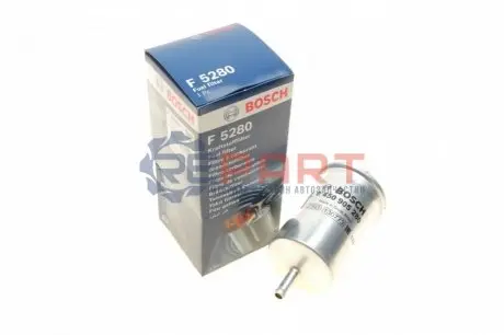 Паливний фільтр ALFA ROMEO 164, 75 AUDI A6 C5 BMW 1502-2002 (E10), 2500-3.3 (E3), 5 (E12), 6 (E24), 7 (E23) CHEVROLET ASTRA CITROEN AX, BX, C15, CX I, CX II, VISA, XANTIA, XM 0.9-4.2 06.68 Bosch 0450905280 Купити в Україні