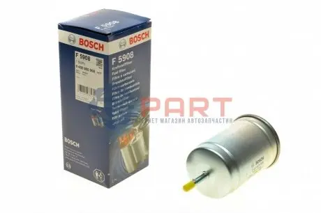 Паливний фільтр VOLVO S40 I, S60 I, S80 I, V40, V70 II, XC70 I MITSUBISHI CARISMA 1.6-3.0 07.95-04.10 Bosch 0450905908 Купити в Україні