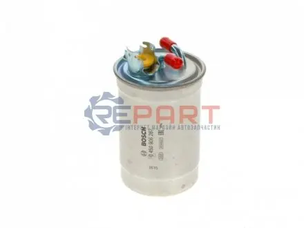 Паливний фільтр AUDI 80 B2, 80 B3 FORD GALAXY I SEAT ALHAMBRA, CORDOBA, IBIZA II, TOLEDO I VW CADDY I, CALIFORNIA T4 CAMPER, GOLF I, GOLF II, GOLF III, GOLF IV, JETTA I 1.3D-4.3D 11.75-03.10 Bosch 0450906267 Купити в Україні