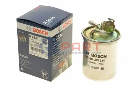 Паливний фільтр FORD GALAXY I, GALAXY MK I SEAT ALHAMBRA VW SHARAN 1.9D/2.0D 03.95-03.10 Bosch 0450906334 Купити в Україні