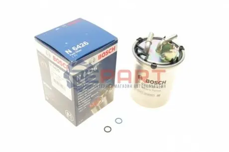 Паливний фільтр SEAT CORDOBA, IBIZA III SKODA FABIA I, FABIA I PRAKTIK, FABIA II, ROOMSTER VW POLO IV 1.9D 01.00 Bosch 0450906426 Купити в Україні