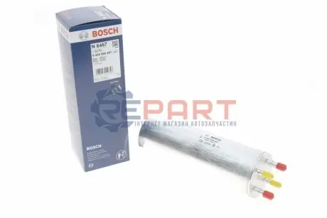 Фільтр паливний VW T5 1.9/2.5TDI 03- BOSCH 0450906467 Купити в Україні