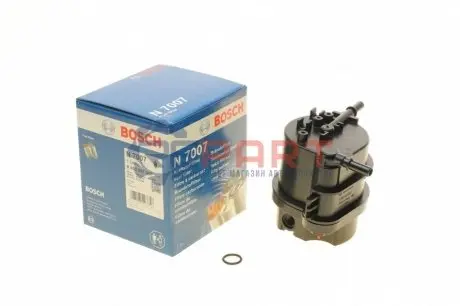 Паливний фільтр CITROEN C1, C2, C2 ENTERPRISE, C3 I, C3 II, C3 PLURIEL, NEMO FORD FIESTA, FIESTA V, FIESTA VI, FUSION MAZDA 2 PEUGEOT 107, 206 TOYOTA AYGO 1.4D 09.01 Bosch 0450907007 Купити в Україні