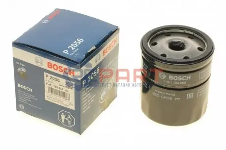 Смазочный фильтр W-V Bosch 0 451 102 056 Купить в Украине