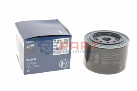 Масляний фільтр LADA NIVA OPEL MONZA A, OMEGA A, SENATOR A, SENATOR B RENAULT 30 1.7-3.0 02.75-12.15 Bosch 0451103093 Купити в Україні